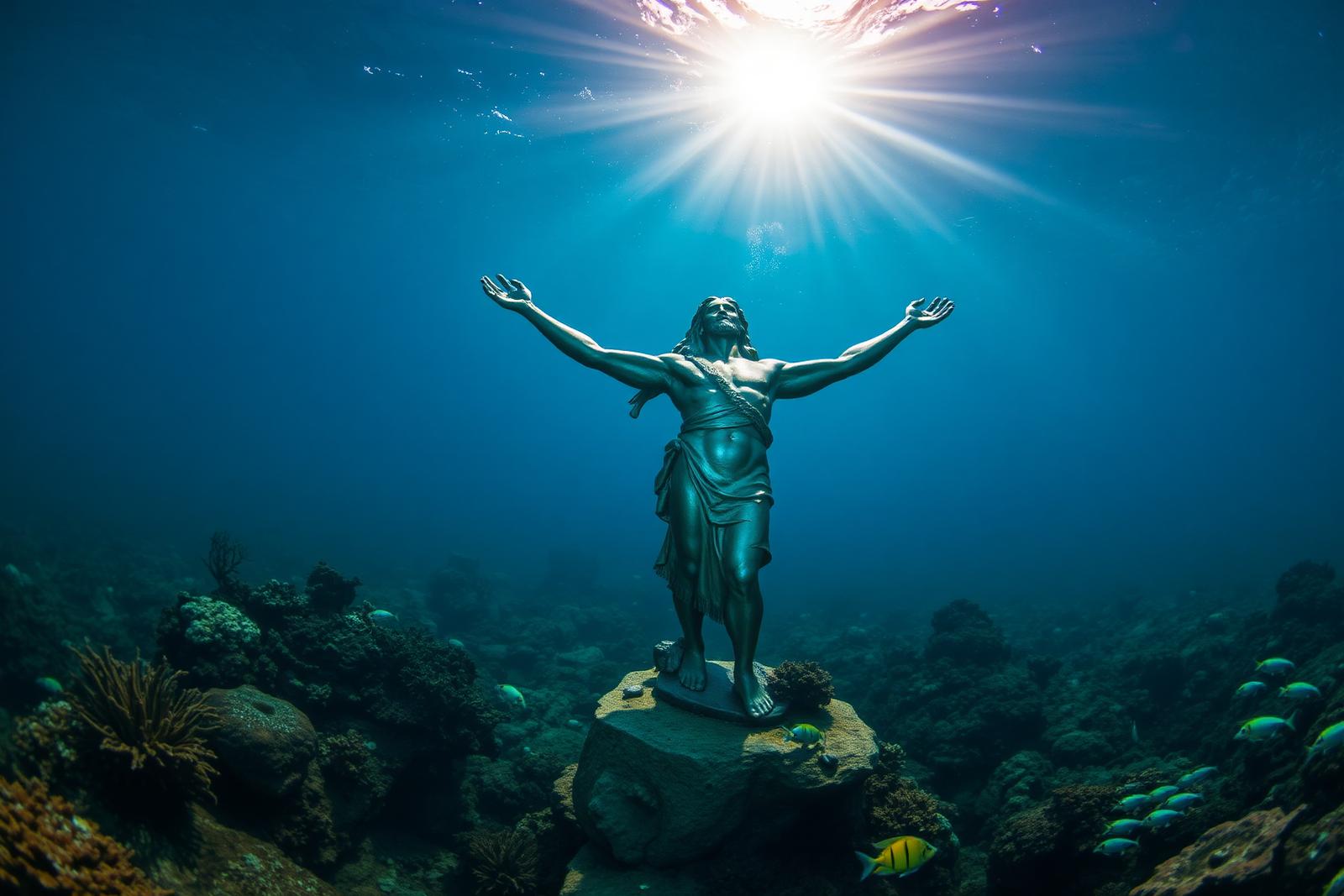 Underwater and coastal scenery of Key Largo — Dive capital of the U.S.