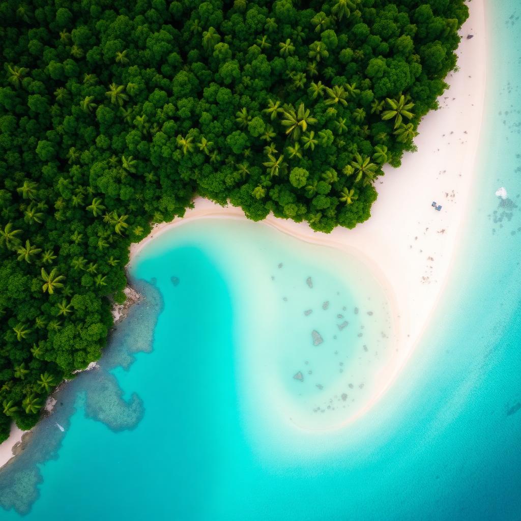 Aerial and underwater scenery of Panama — Two oceans, one country.