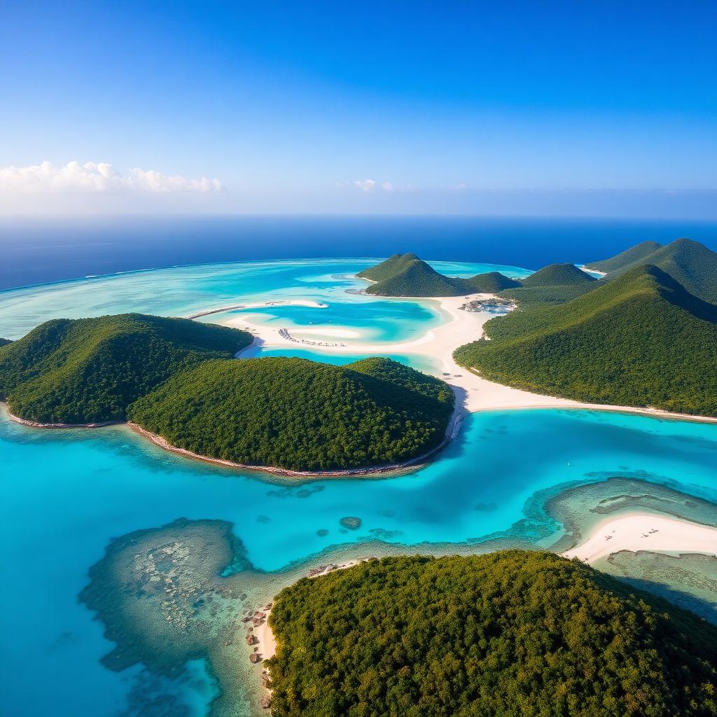 Aerial and underwater scenery of Guanaja, Honduras — The wildest Bay Island.