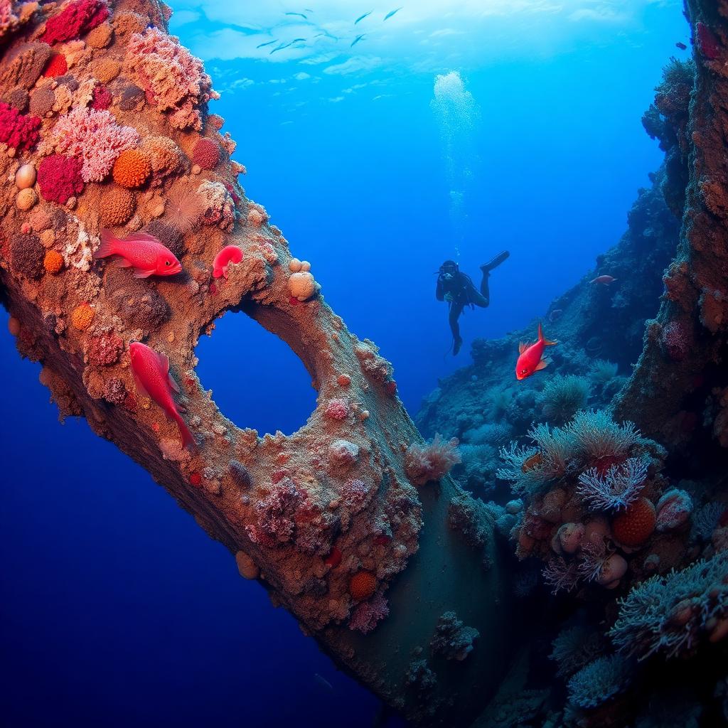 Underwater and coastal scenery of Egypt's Red Sea — Value, wrecks and reefs.