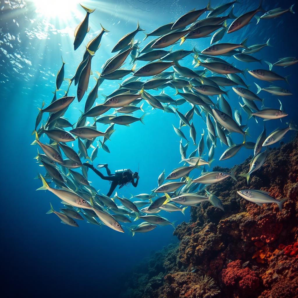 Underwater and coastal scenery of Malaysia — Sipadan, one of the world's top dive sites.