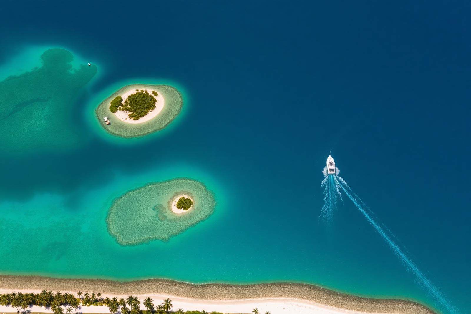 Underwater and coastal scenery of Islamorada — Florida Keys sportfishing village with a soft side.
