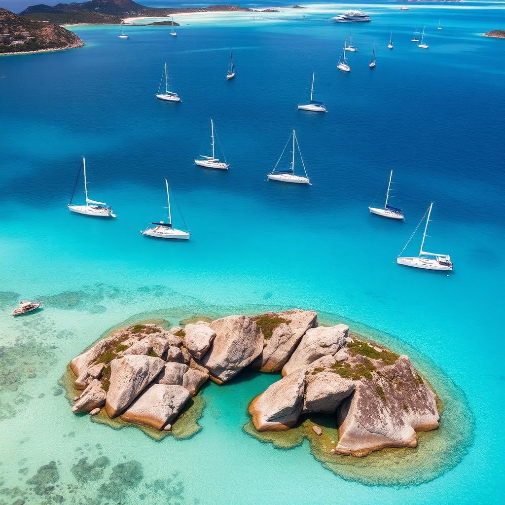 Underwater and coastal scenery of the British Virgin Islands — The RMS Rhone and 60 islands to sail between.