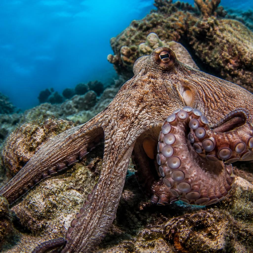 Octopus — underwater photograph