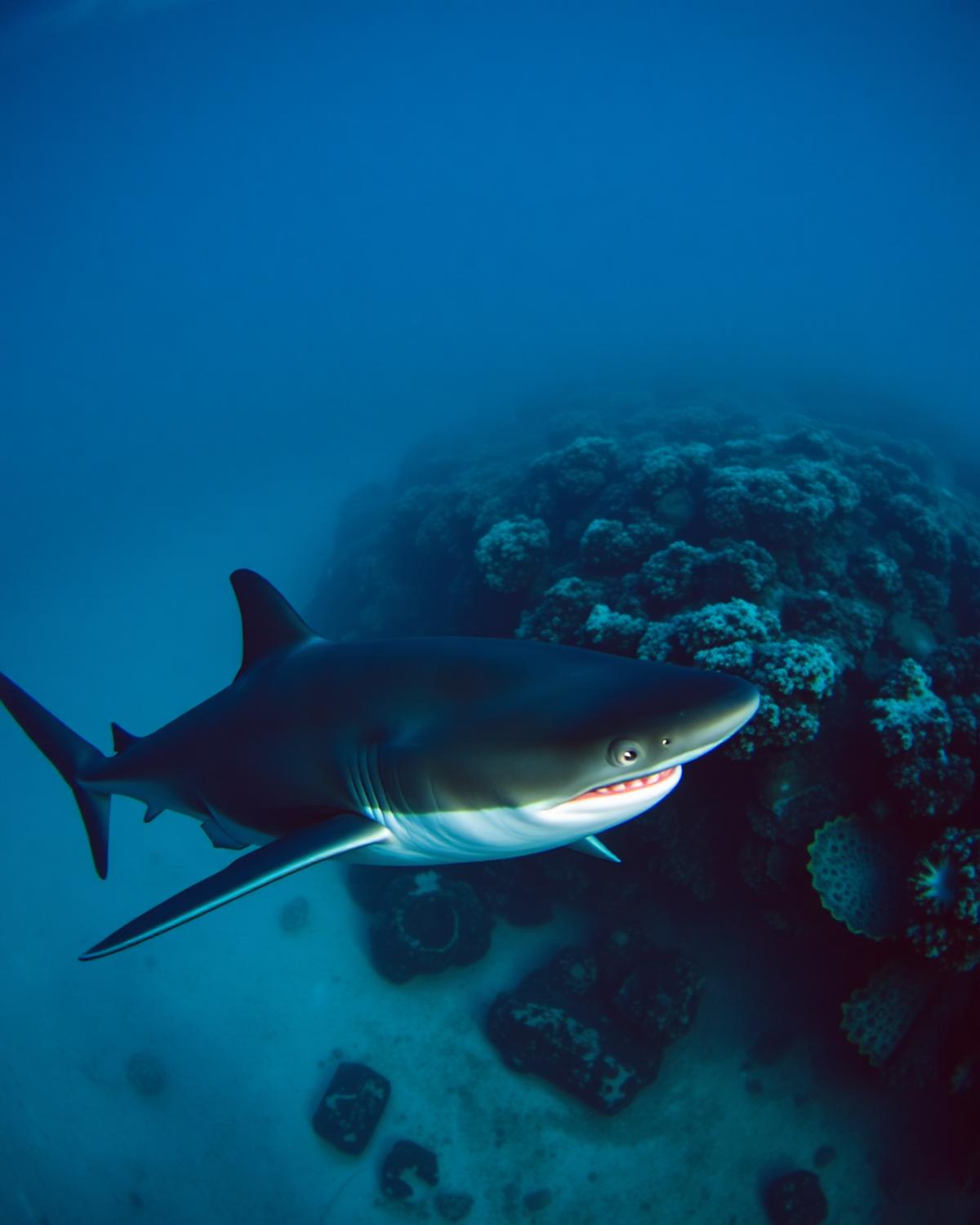 Sharks — underwater photograph